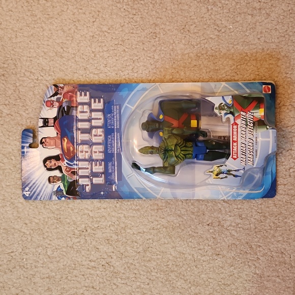 JUSTICE LEAGUE- MARTIAN MANHUNTER with Attack Armor - Picture 1 of 4